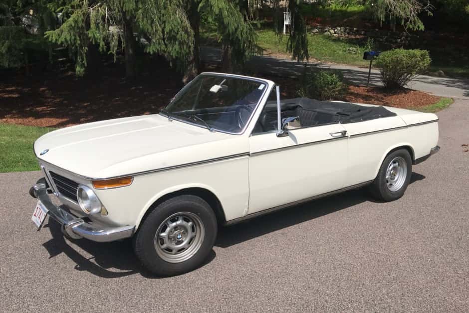 1968 BMW 02 Series Cabriolet sold for $24,500