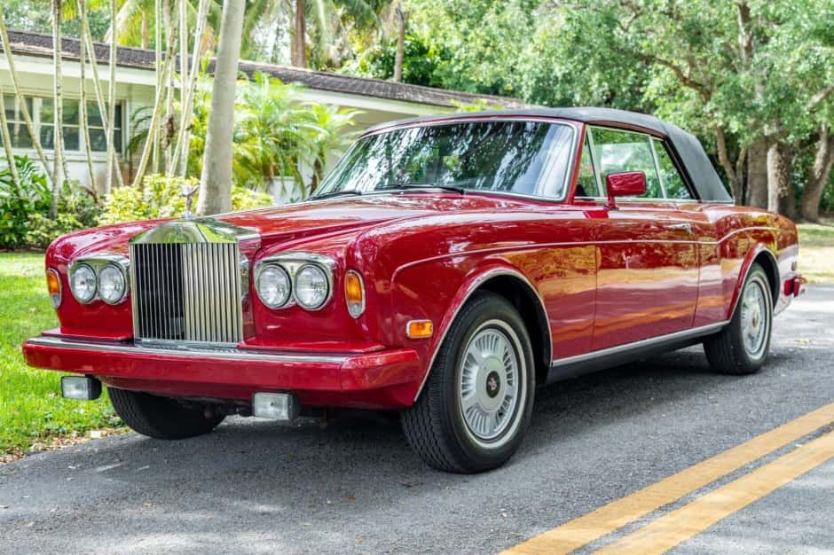 1986 Rolls-Royce Corniche sold for $45,500