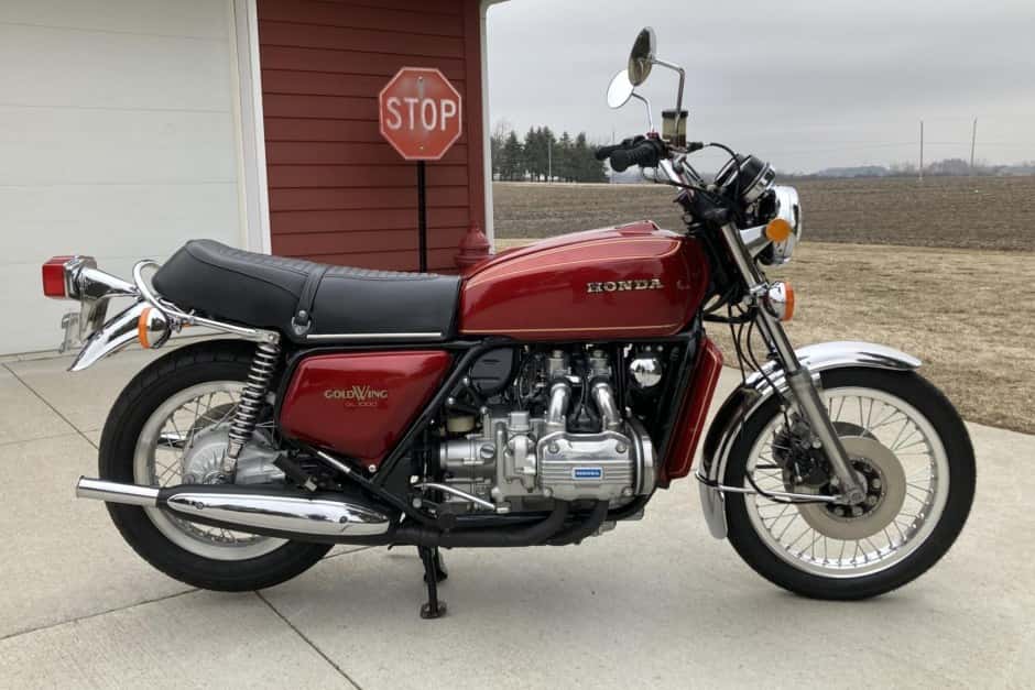 1975 Honda Gold Wing sold for $6,000
