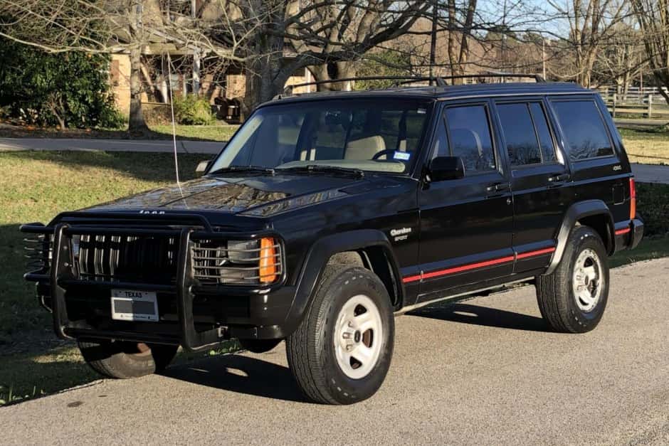 1996 Jeep XJ Cherokee sold for $10,000
