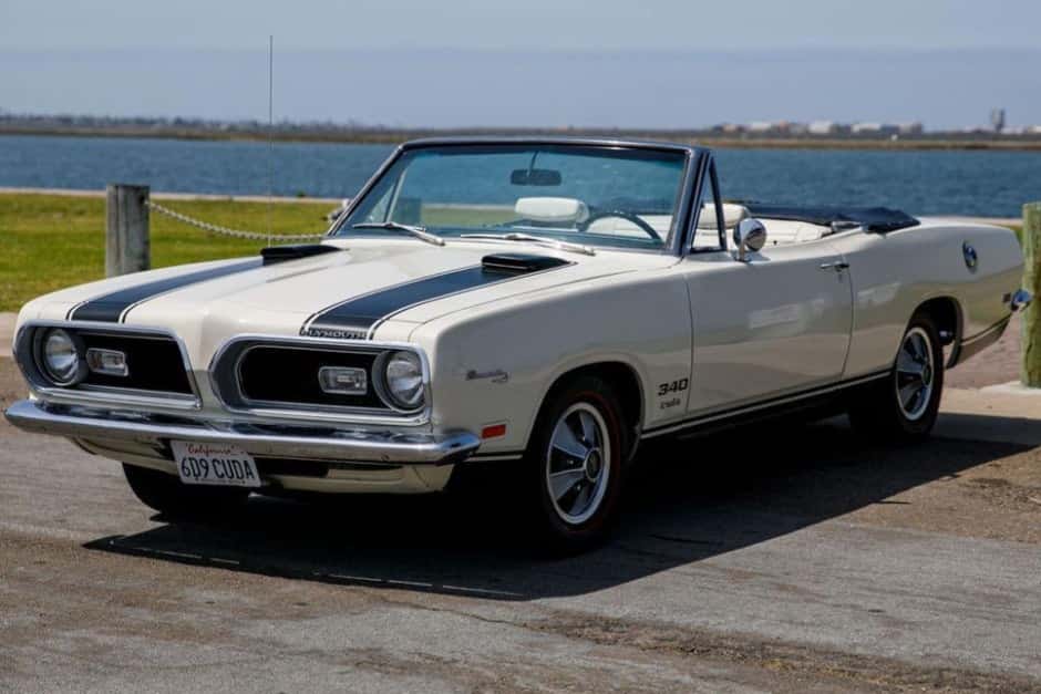 1969 Plymouth Barracuda sold for $28,750