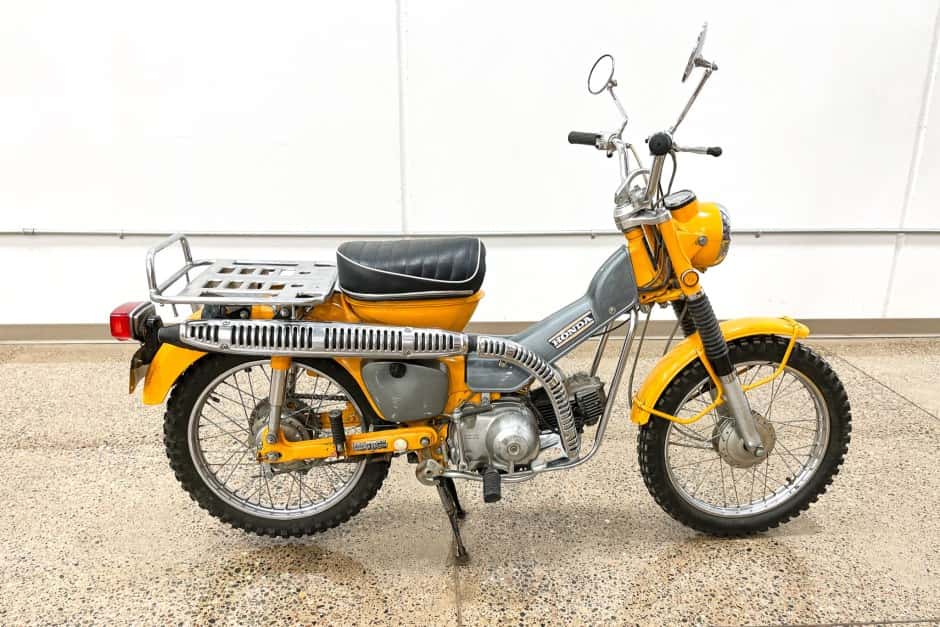 1972 Honda CT90 sold for $2,500