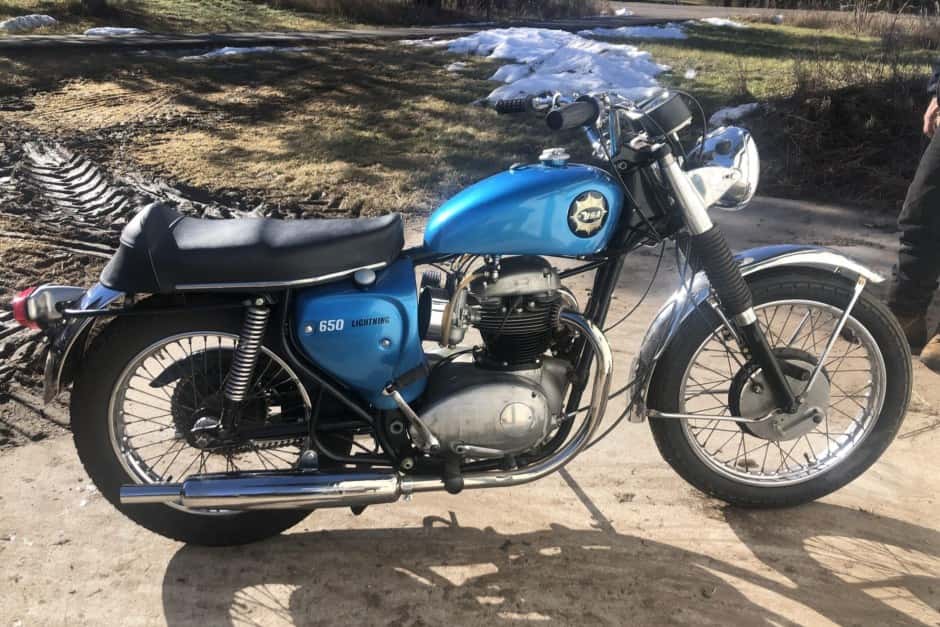 1965 BSA Lightning sold for $2,600