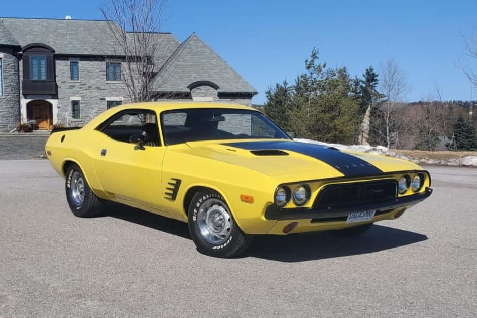 1973 Dodge Challenger (1970-1974) sold for $25,250