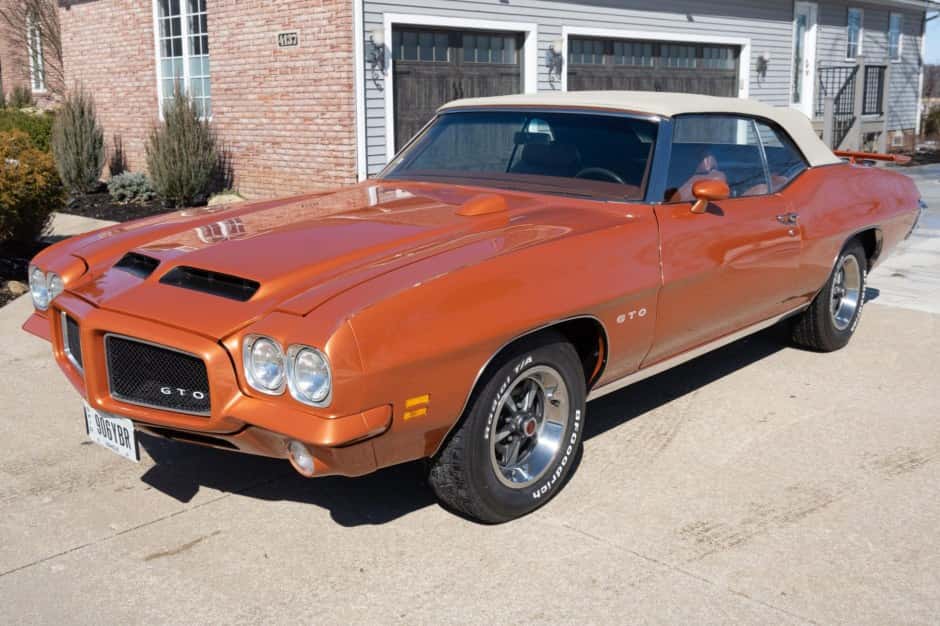 1971 Pontiac GTO sold for $55,000