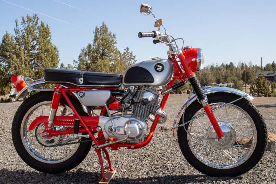 1963 Honda CL72, CB72, CA72, & C72 sold for $12,000