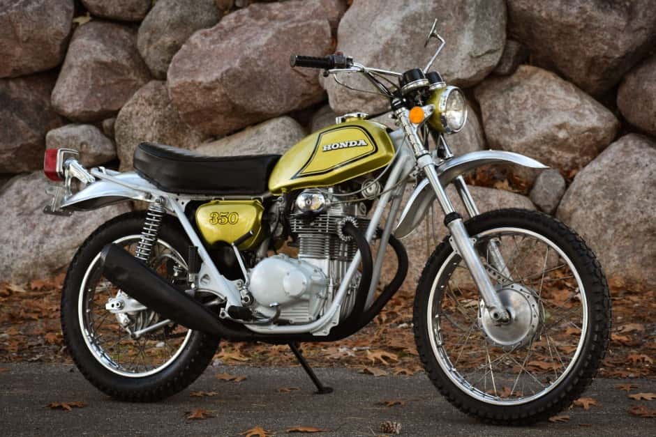 1973 Honda SL Motosport sold for $5,500