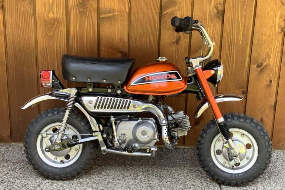 1973 Honda Z50 sold for $4,652