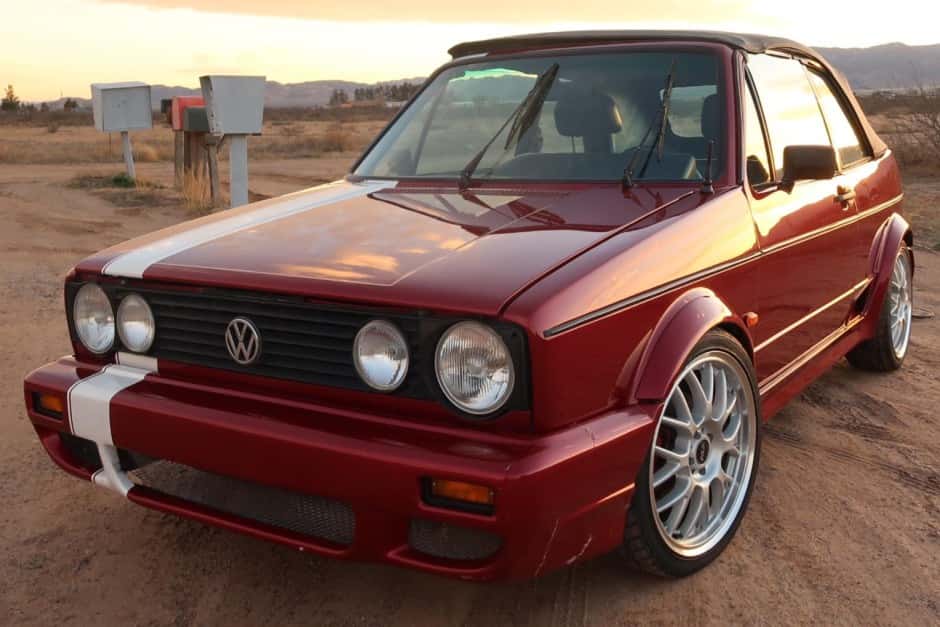 1988 Volkswagen Golf/Rabbit Cabriolet sold for $4,000