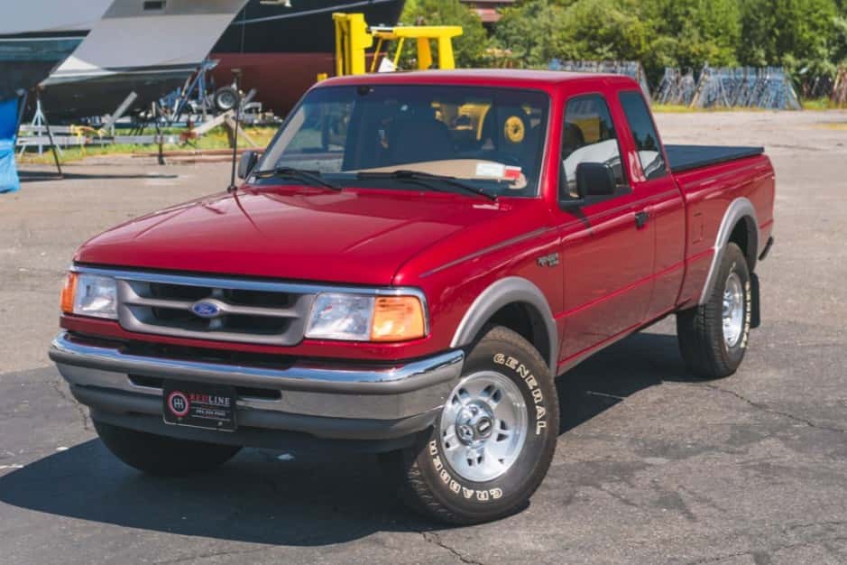 1996 Ford Ranger 1993-1997 sold for $13,950