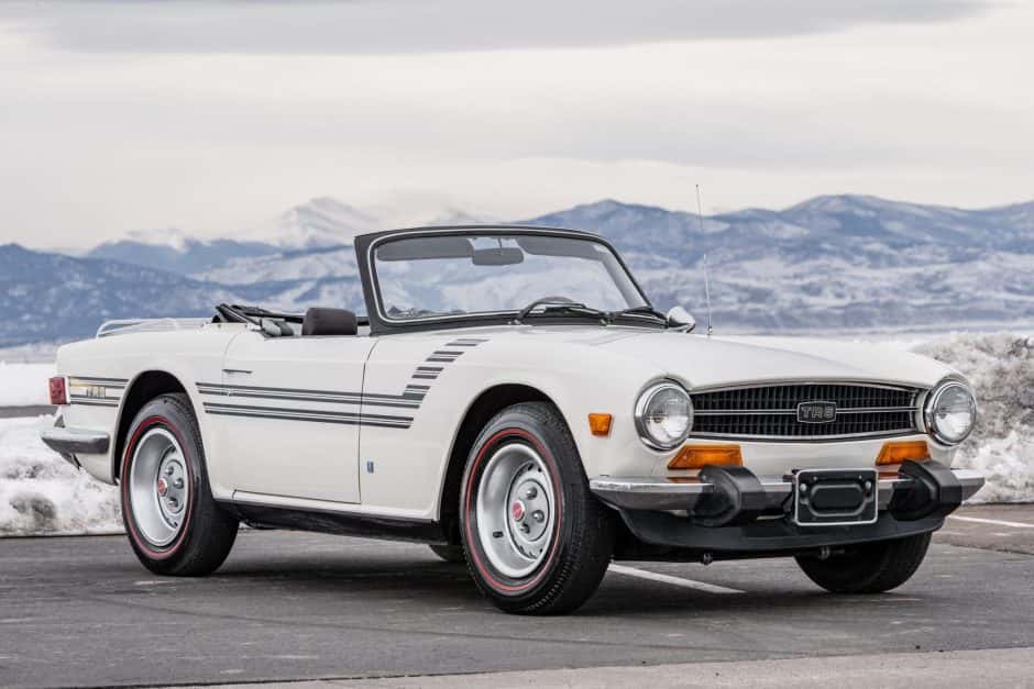 1974 Triumph TR6 sold for $15,600