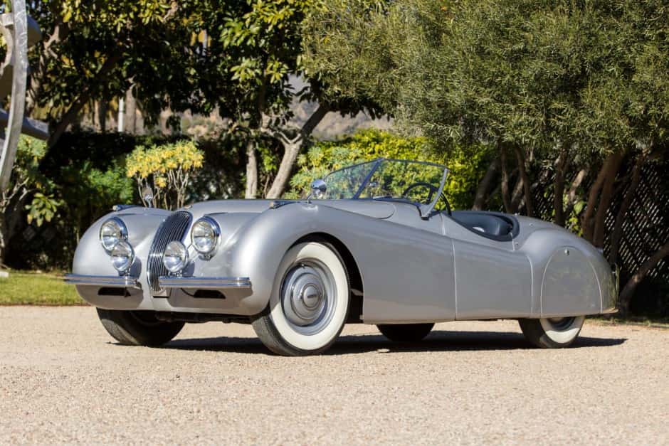 1950 Jaguar XK120 sold for $89,999