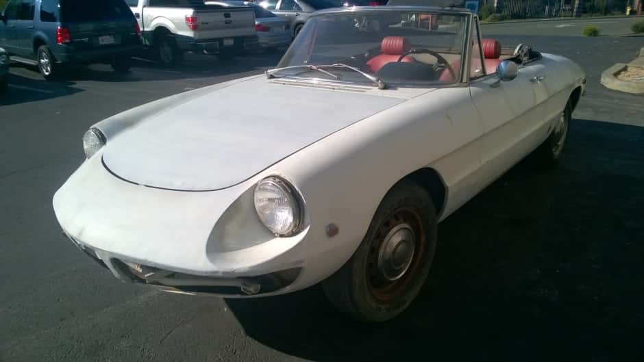 1969 Alfa Romeo 105/115 Spider Series 1 sold for $16,250