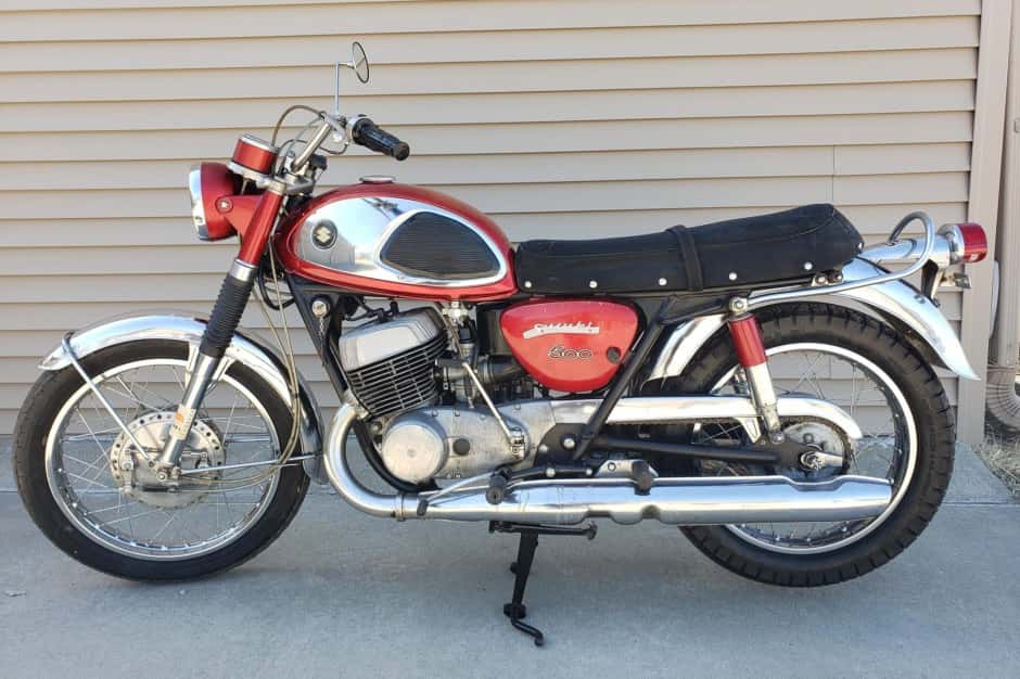 1968 Suzuki Motorcycles sold for $4,100
