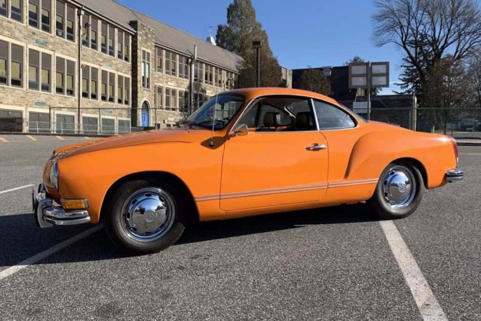 1972 Volkswagen Karmann Ghia sold for $13,750