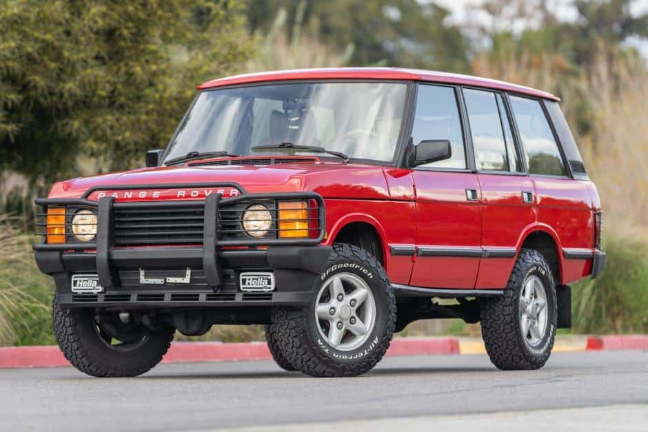 1989 Land Rover Range Rover Classic sold for $29,000