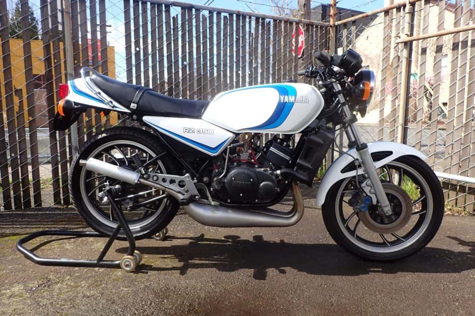 1981 Yamaha RZ sold for $10,500