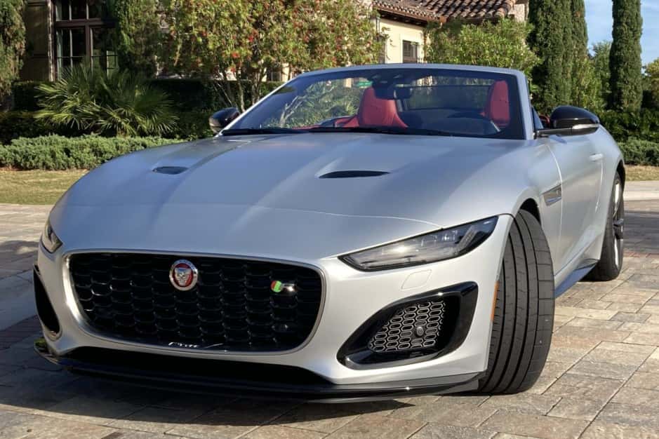 2021 Jaguar F-Type sold for $63,700