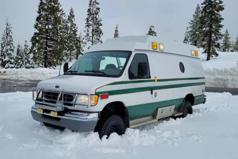 2002 Ford Econoline Van sold for $25,000