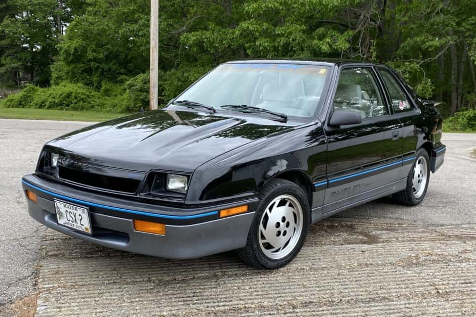 1987 Dodge Shelby sold for $11,000