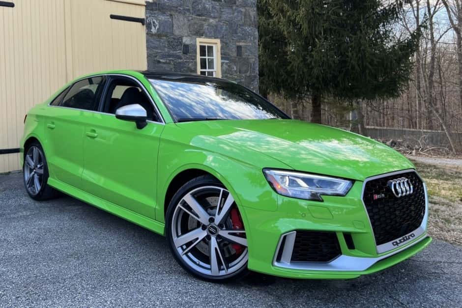 2020 Audi RS3 sold for $57,500