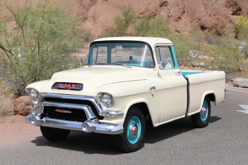 1956 GMC Blue Chip Pickup (1955-1959) sold for $39,600