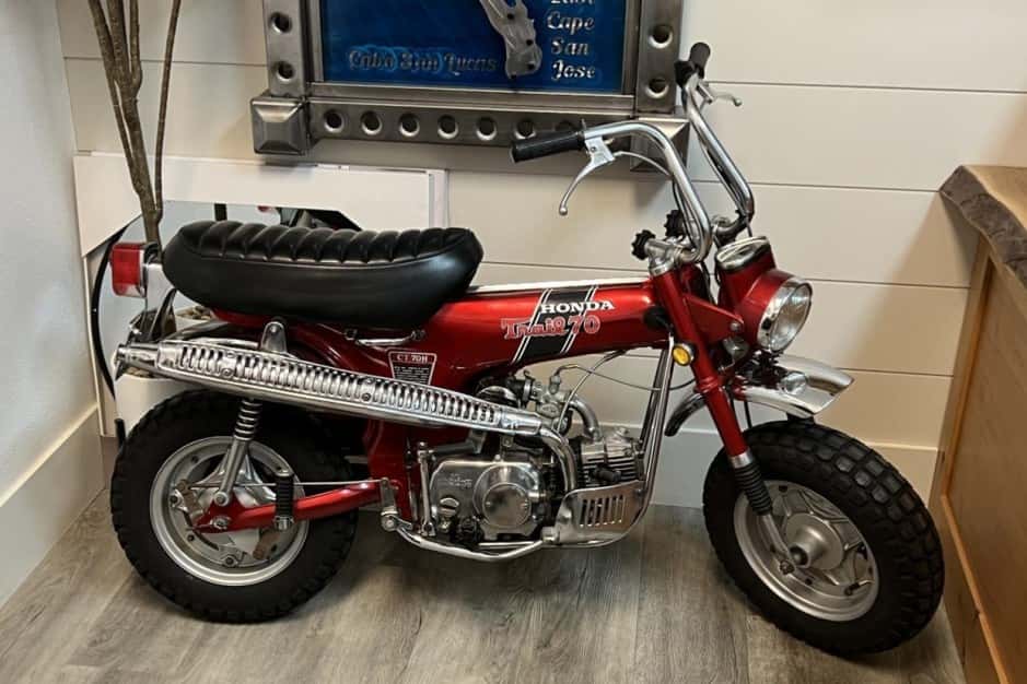 1970 Honda CT70 sold for $4,201