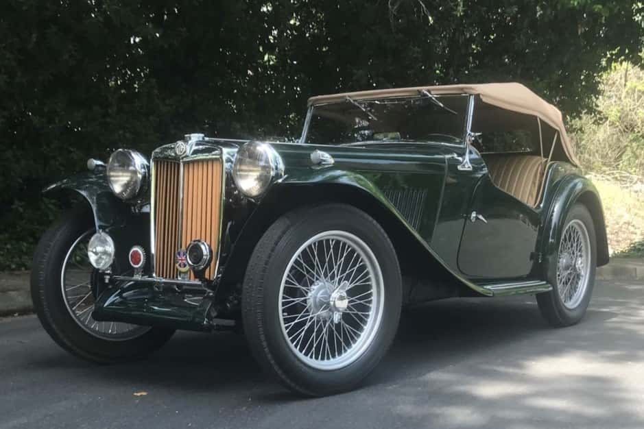 1947 MG TC sold for $34,000