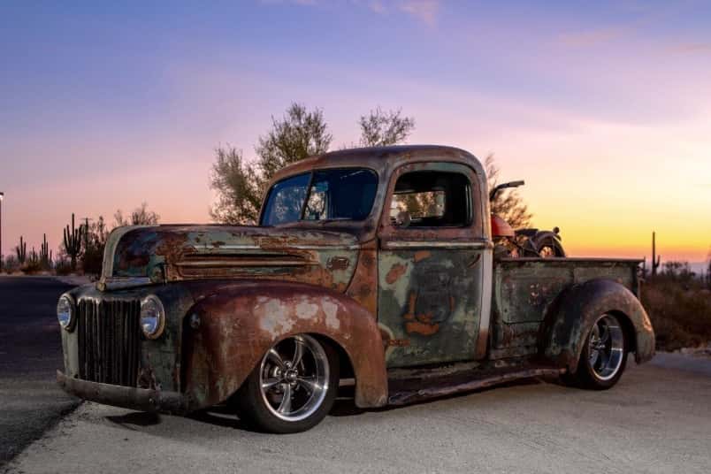 1946 Ford Pickup 1940-1947 sold for $46,000