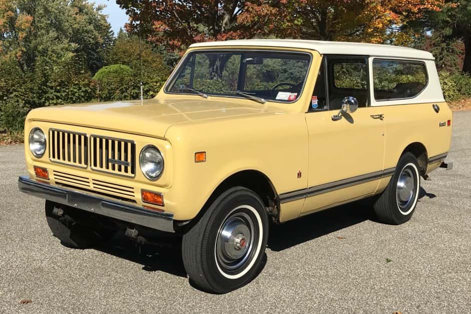 1973 International Harvester Scout sold for $51,500