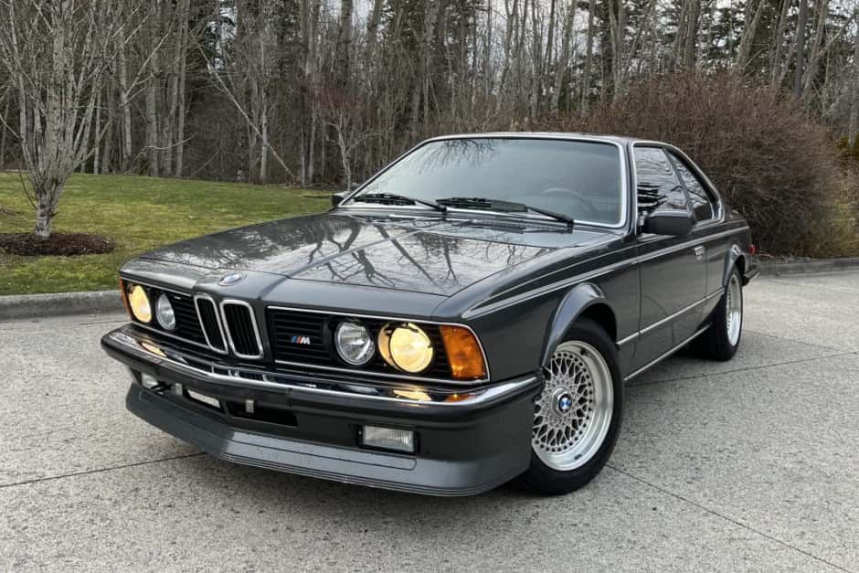 1984 BMW E24 M6 & M635CSi sold for $62,000
