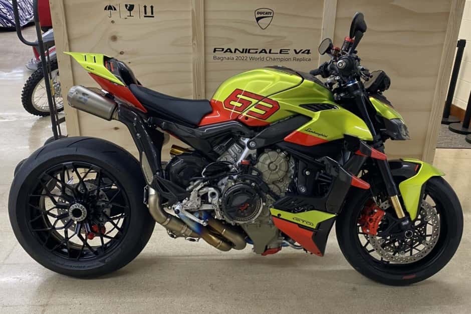 2023 Ducati Streetfighter sold for $71,000