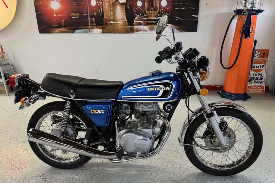 1974 Honda CB360 & CL360 sold for $4,500
