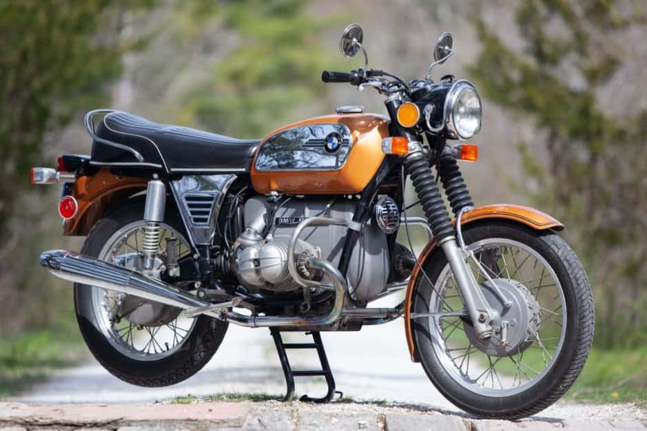 1972 BMW Motorcycles sold for $13,550