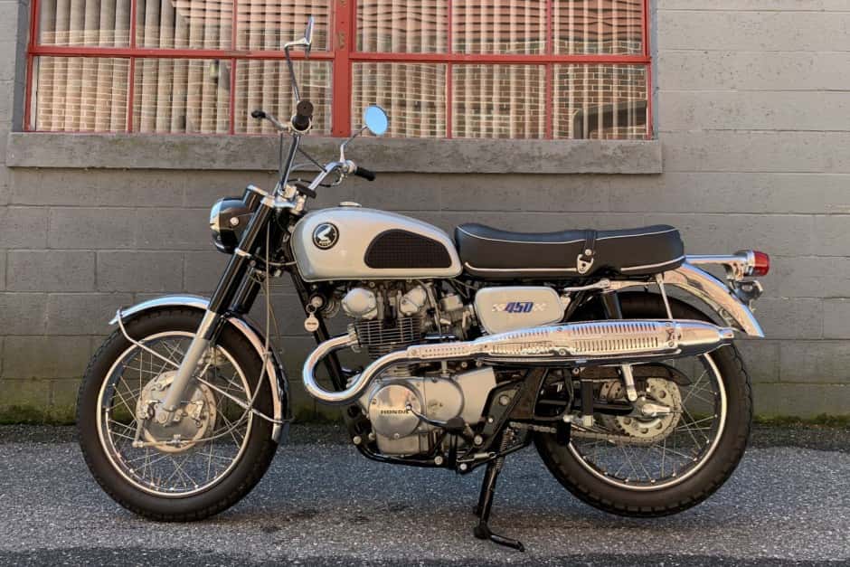 1967 Honda CB450, CL450, & CB500 Twin sold for $18,500