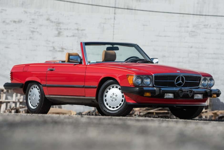1989 Mercedes-Benz R107 SL sold for $27,500
