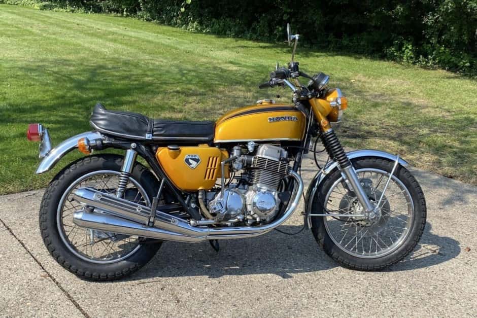 1970 Honda CB750 & CB750A sold for $7,700