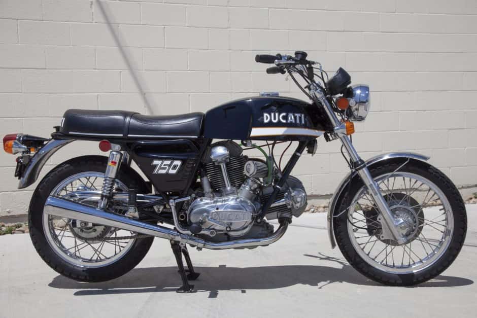 1972 Ducati 750GT sold for $19,500