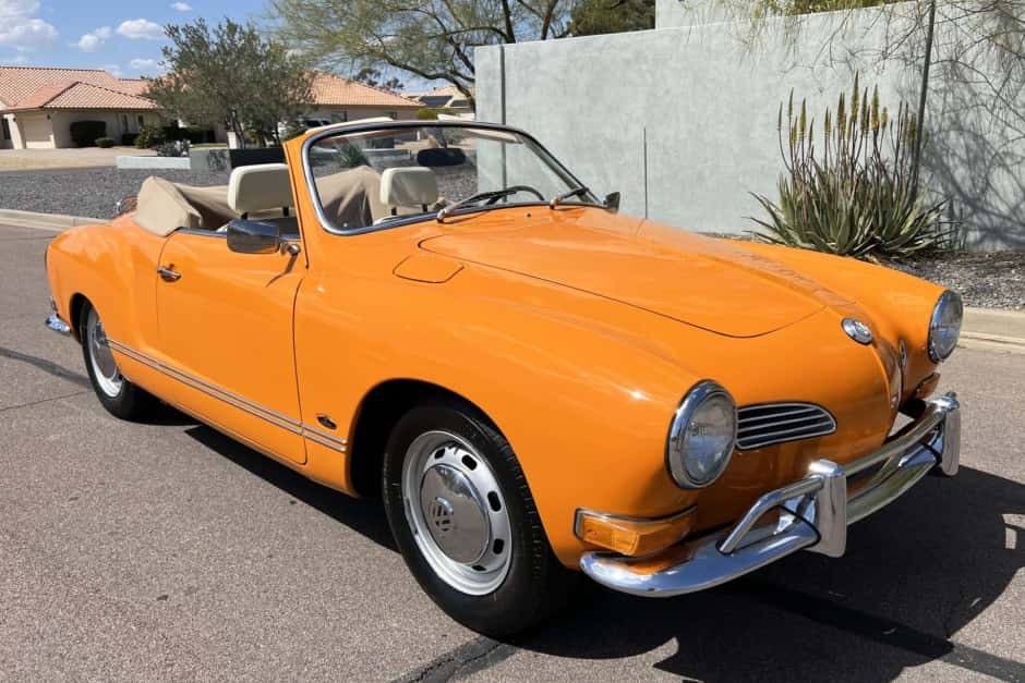1971 Volkswagen Karmann Ghia sold for $38,000
