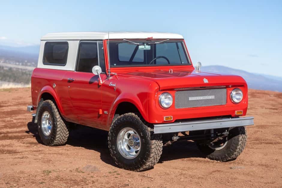 1967 International Harvester Scout sold for $40,000