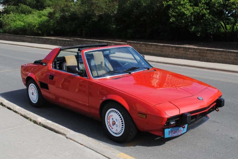1987 Fiat X1/9 sold for $12,775