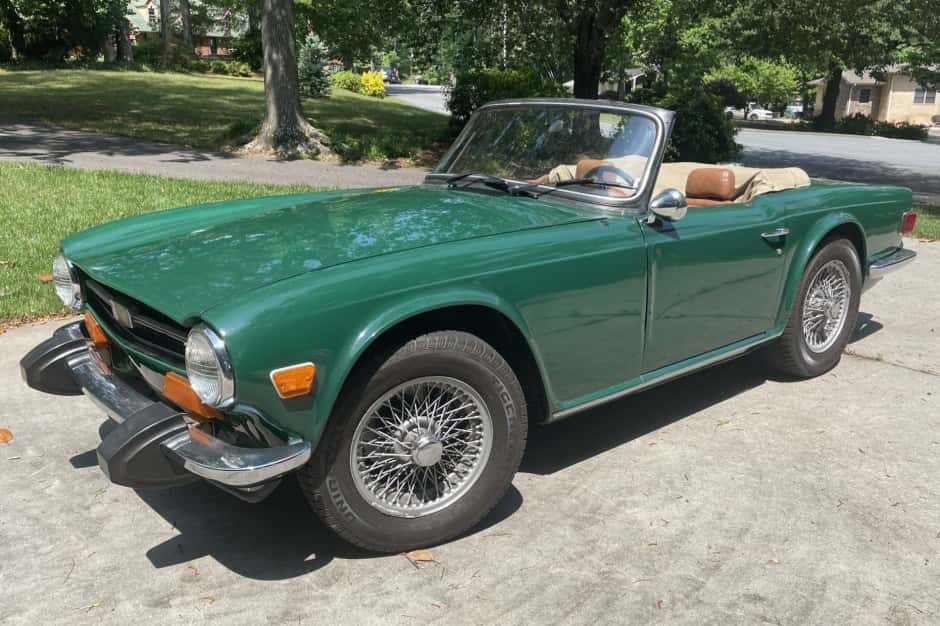 1974 Triumph TR6 sold for $13,500