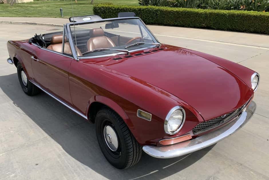 1971 Fiat 124 Spider (1966-1985) sold for $15,000