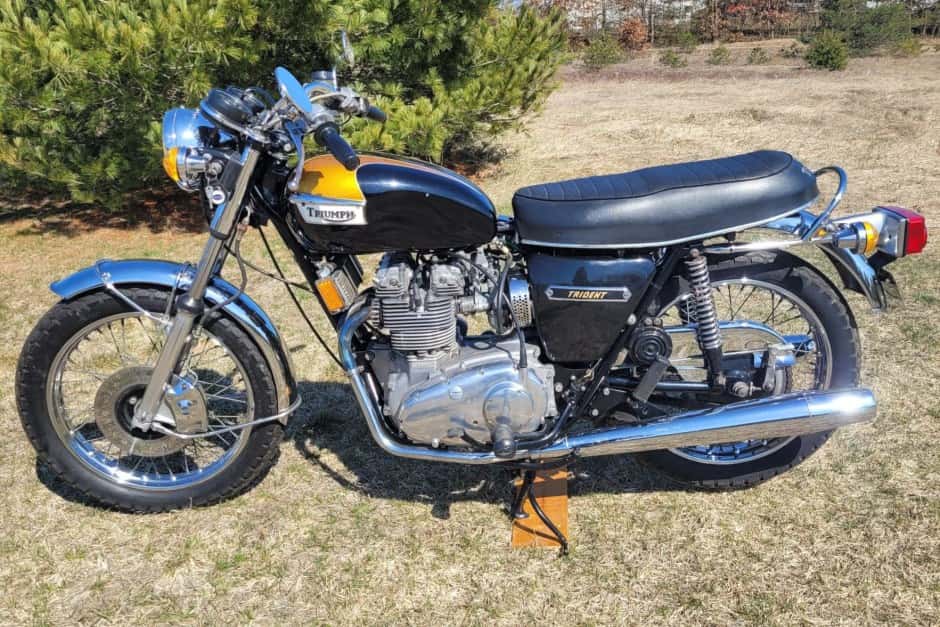 1974 Triumph Trident sold for $6,225