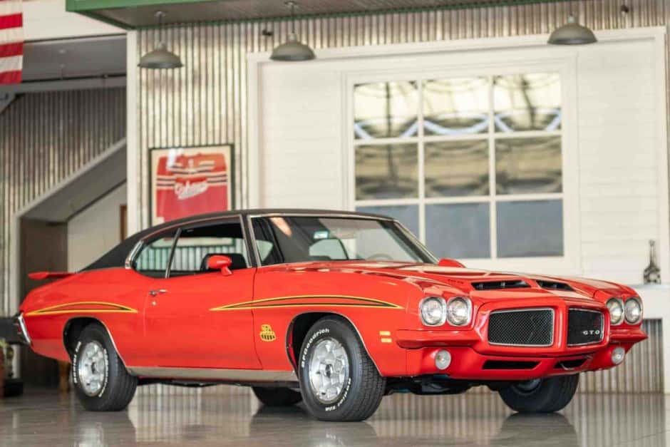 1971 Pontiac GTO sold for $69,277