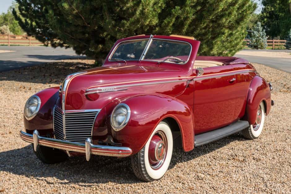 1939 Mercury Eight sold for $30,249