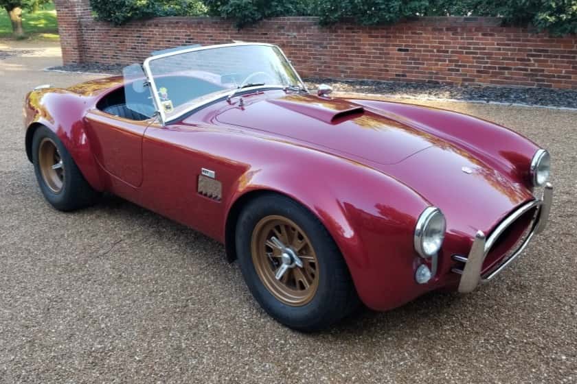 1996 Shelby Cobra Replica sold for $56,000