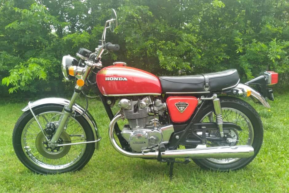 1972 Honda CB450, CL450, & CB500 Twin sold for $3,900