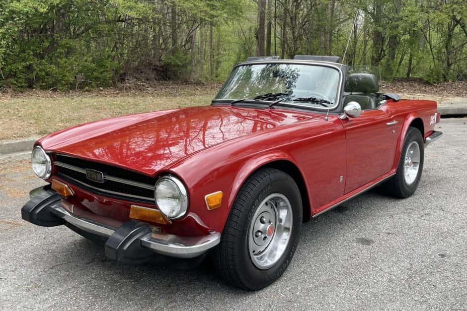 1974 Triumph TR6 sold for $18,000