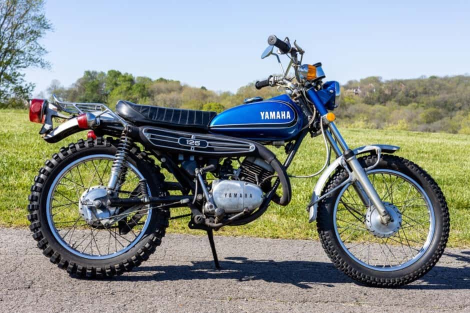 1973 Yamaha Enduro sold for $3,500